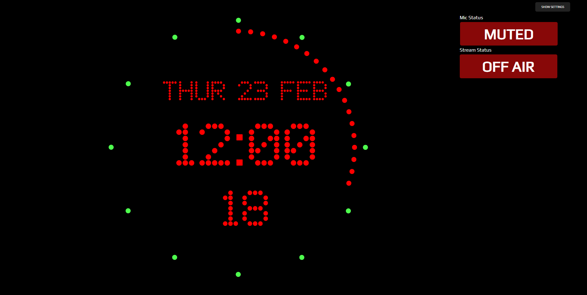 Studio Clock V3.2 - Off Air