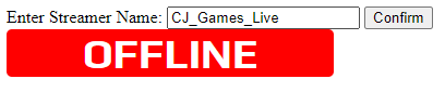 Select Streamer - Offline